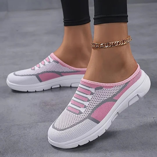 Alice - Comfortable and lightweight women's slip-on mesh sneakers