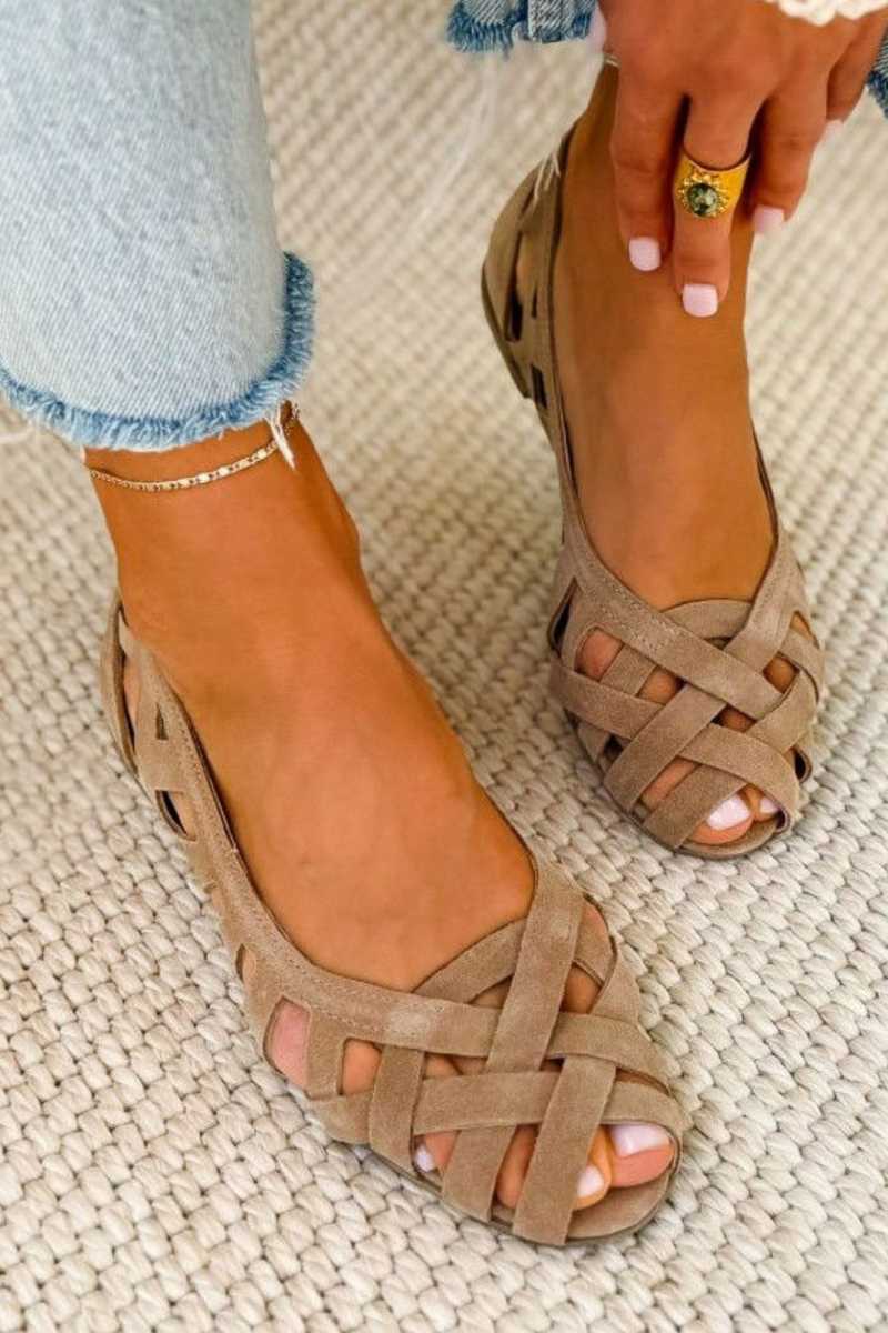 Caterina | Viva gevlochten zomersandalen