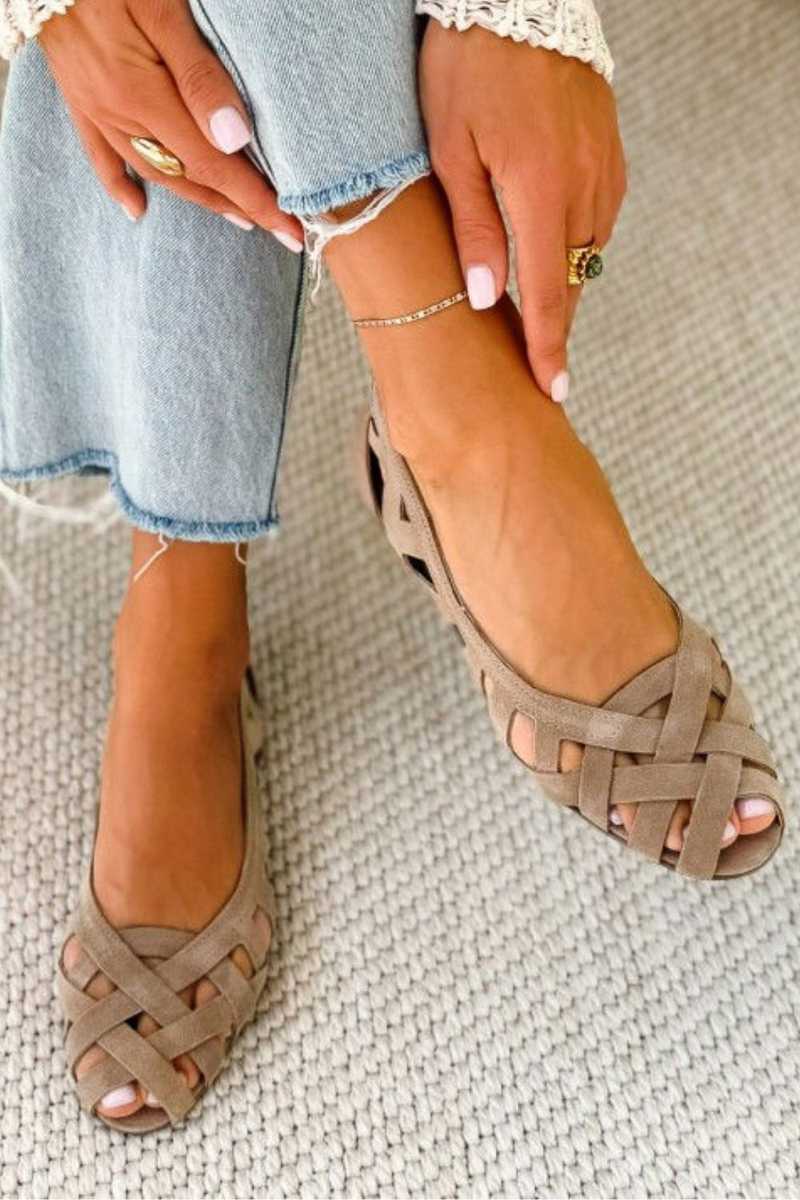 Caterina | Viva gevlochten zomersandalen