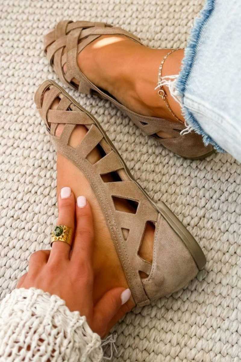 Caterina | Viva gevlochten zomersandalen