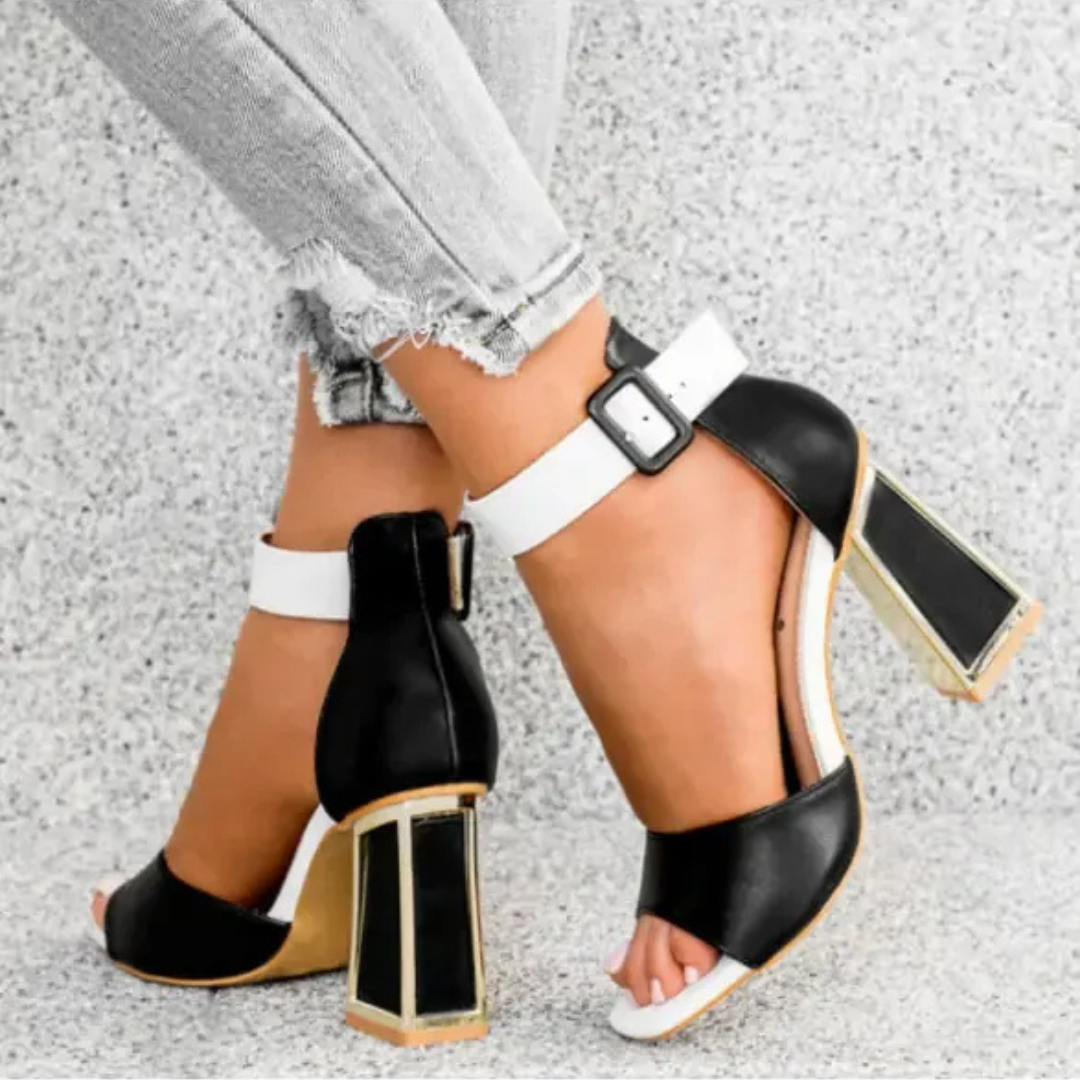 Allison Colorful Heeled Sandals
