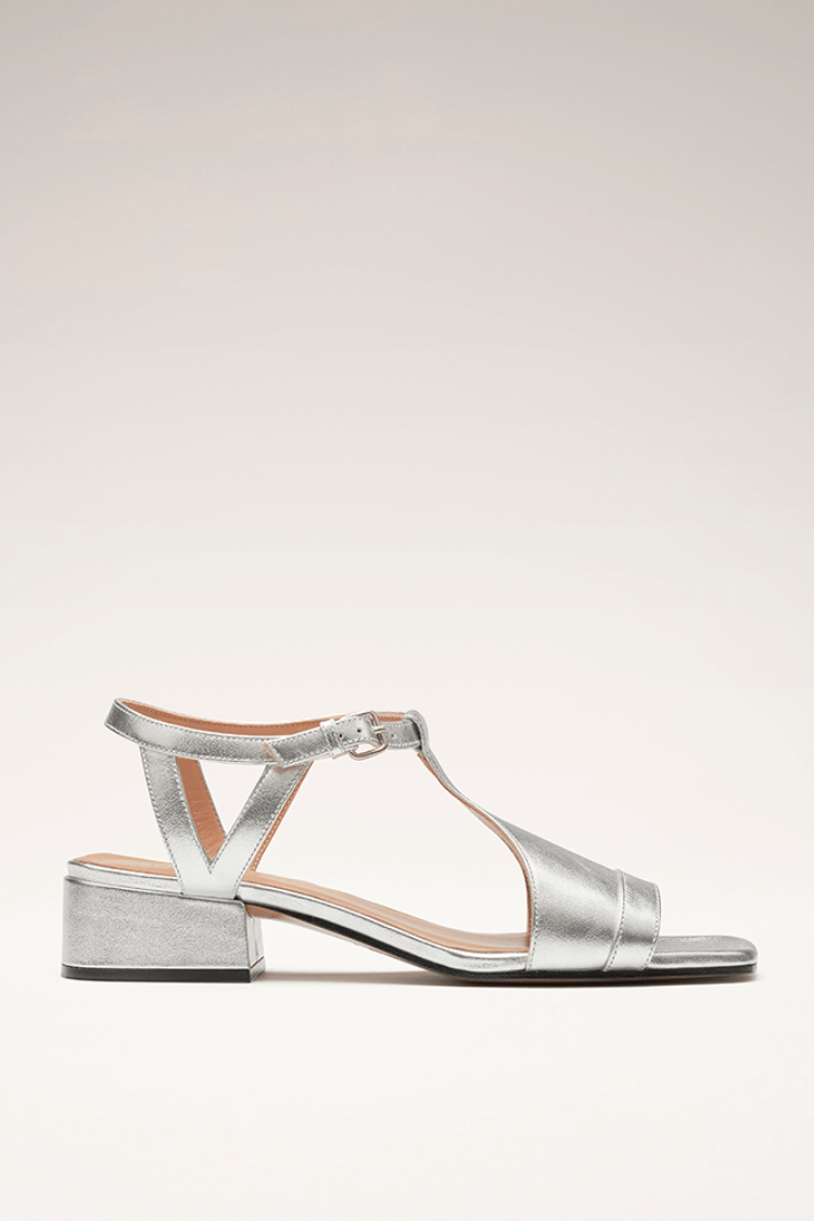 Serena | Zilveren zomersandalen