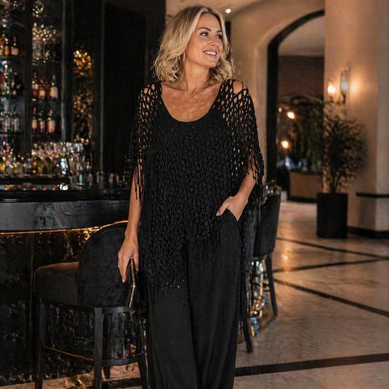 Mila™ | Zomerkleding van metallic haakwerk – Licht, luchtig & Een eenvoudige en stijlvolle zomeroutfit