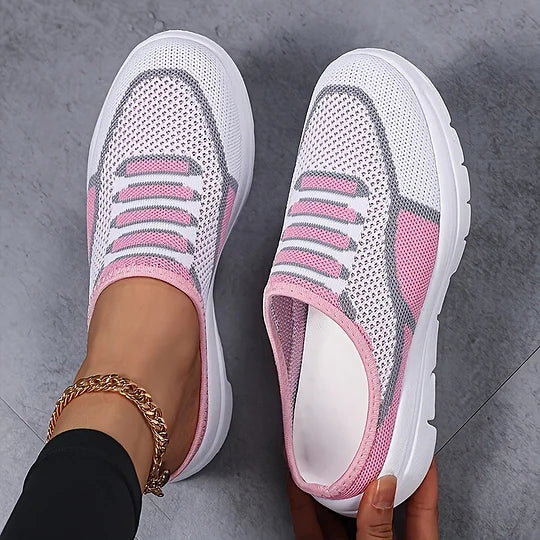 Alice - Comfortable and lightweight women's slip-on mesh sneakers