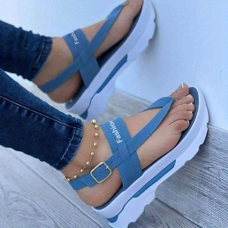 Susan - Orthopedic Platform Thong Sandals