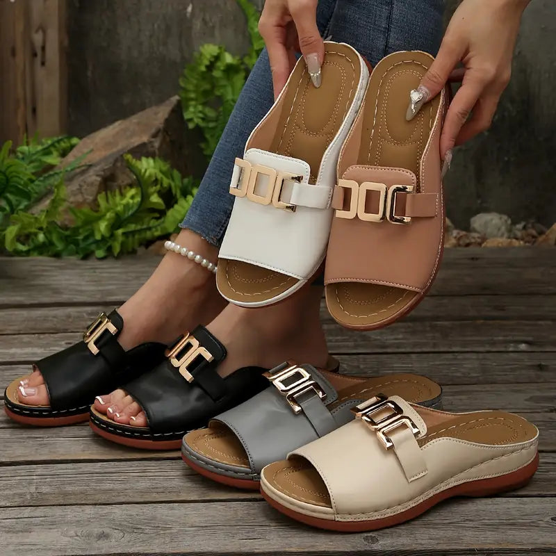Sarah - Comfortable women's wedge sandals