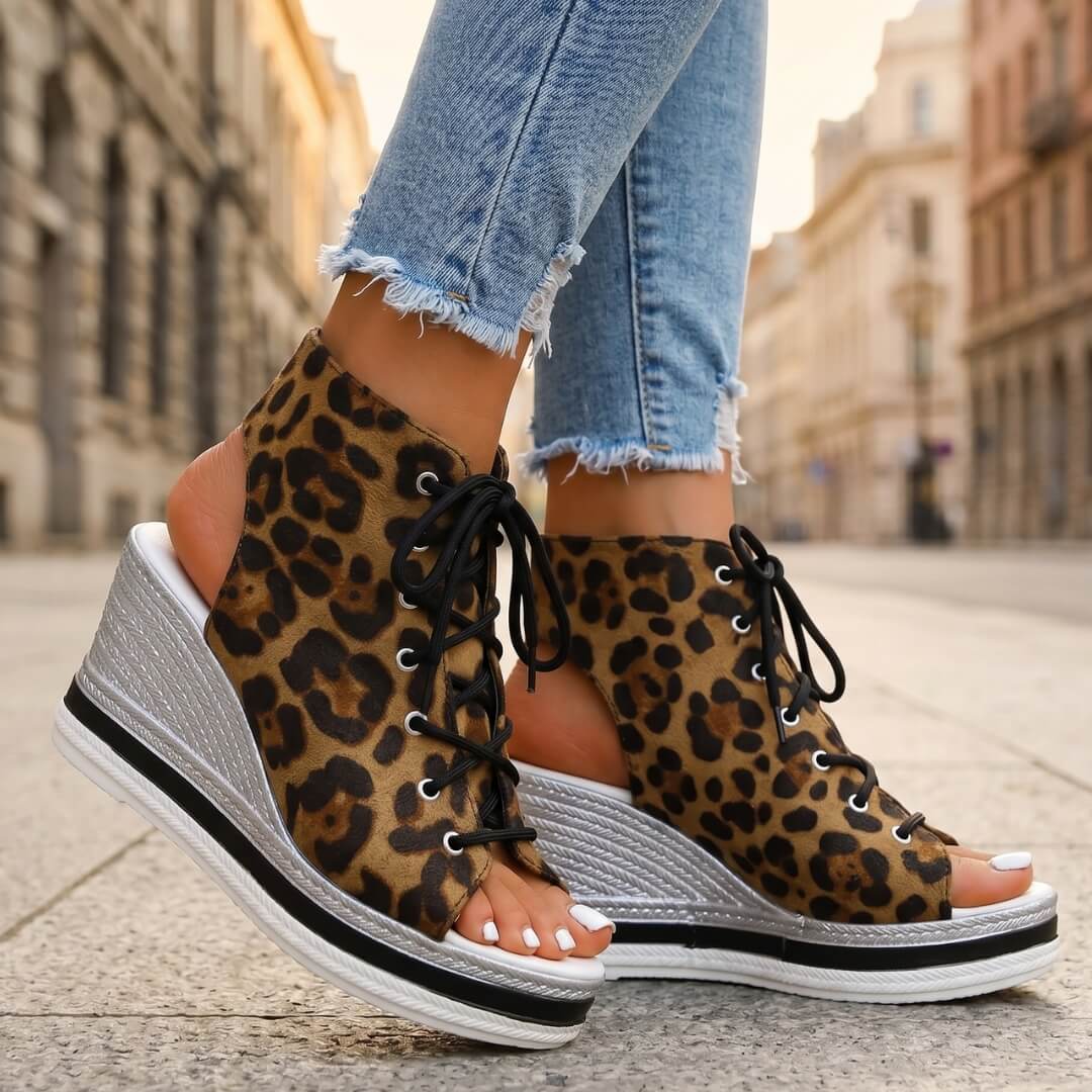 Ronnie Wedge Sandals