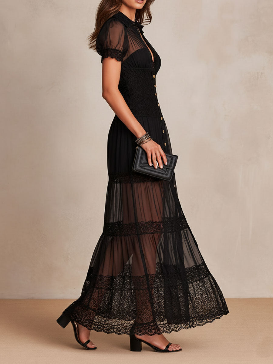 Gillian™ | Elegante maxi-jurk
