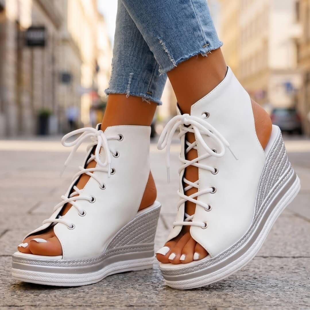 Ronnie Wedge Sandals