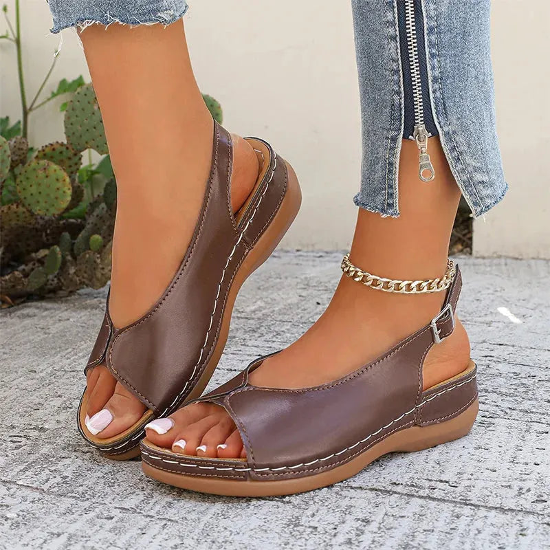 Laia™ | Orthopedische sandalen met open tenen in vintage-stijl