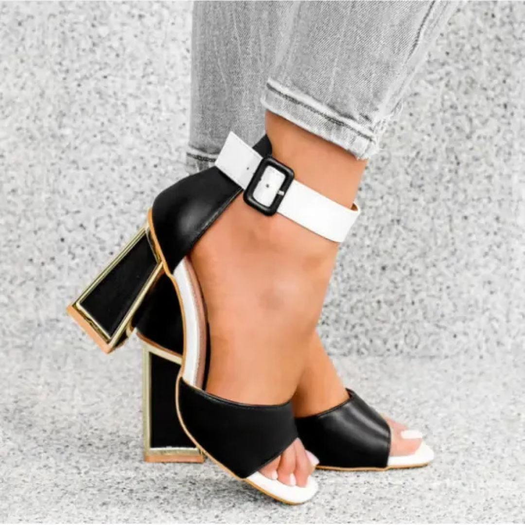 Allison Colorful Heeled Sandals