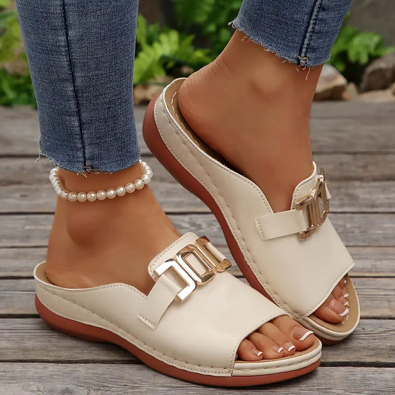Sarah - Comfortable women's wedge sandals