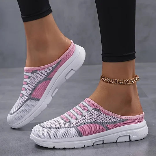 Alice - Comfortable and lightweight women's slip-on mesh sneakers