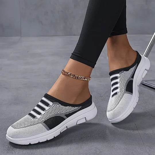 Alice - Comfortable and lightweight women's slip-on mesh sneakers