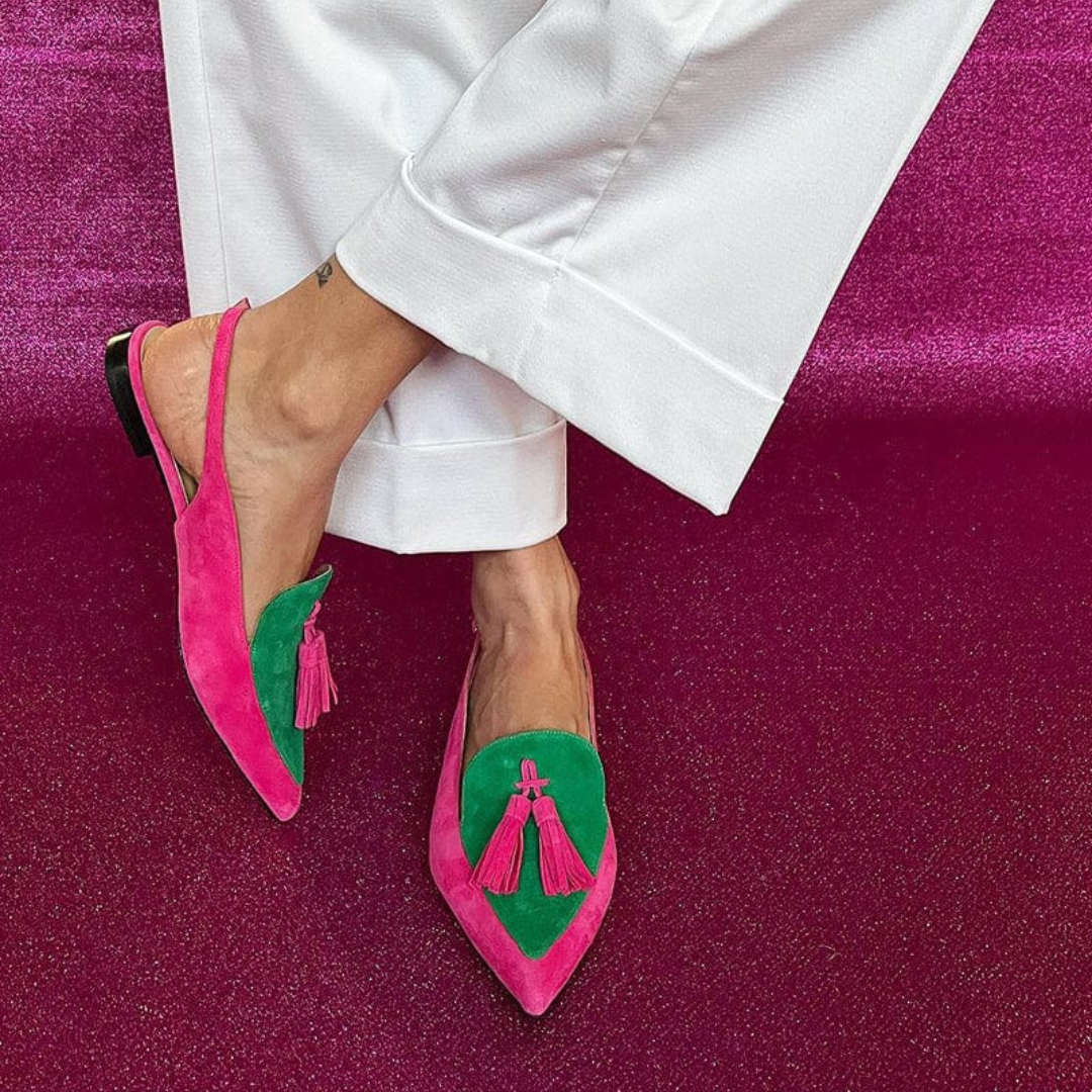 Tessa Tassel Slingbacks