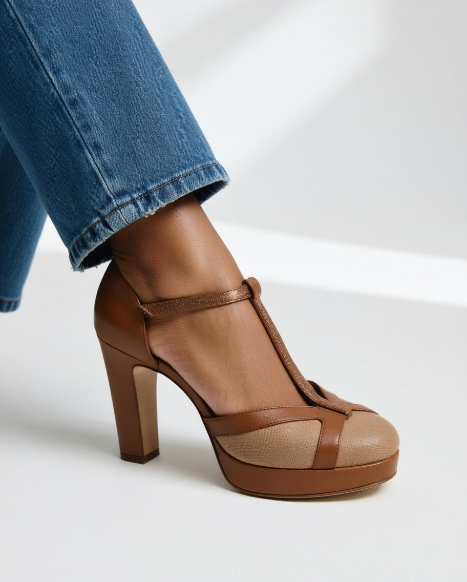 Maëlyne™ — Retro-style pumps with elegant, ergonomic support
