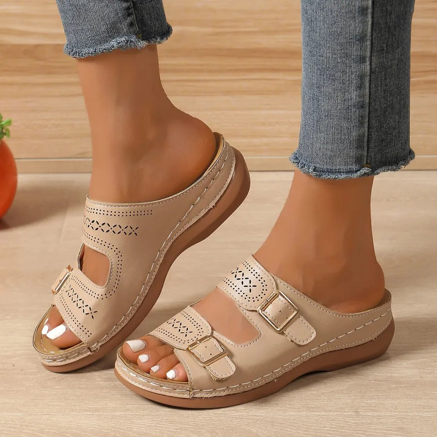 Mara™ | Orthopedische sandalen met sleuf en verstelbare breedte