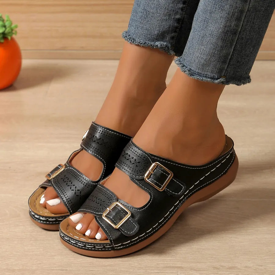 Mara™ | Orthopedische sandalen met sleuf en verstelbare breedte