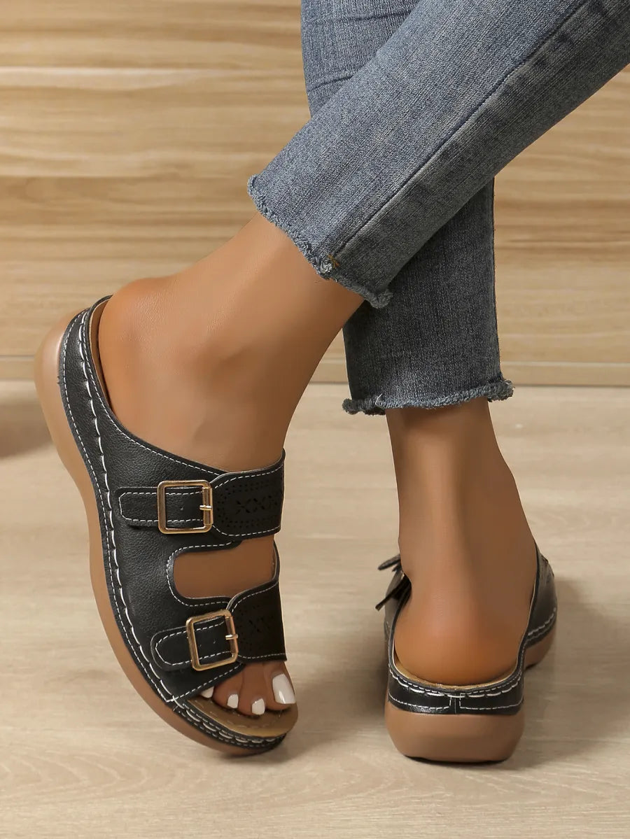 Mara™ | Orthopedische sandalen met sleuf en verstelbare breedte