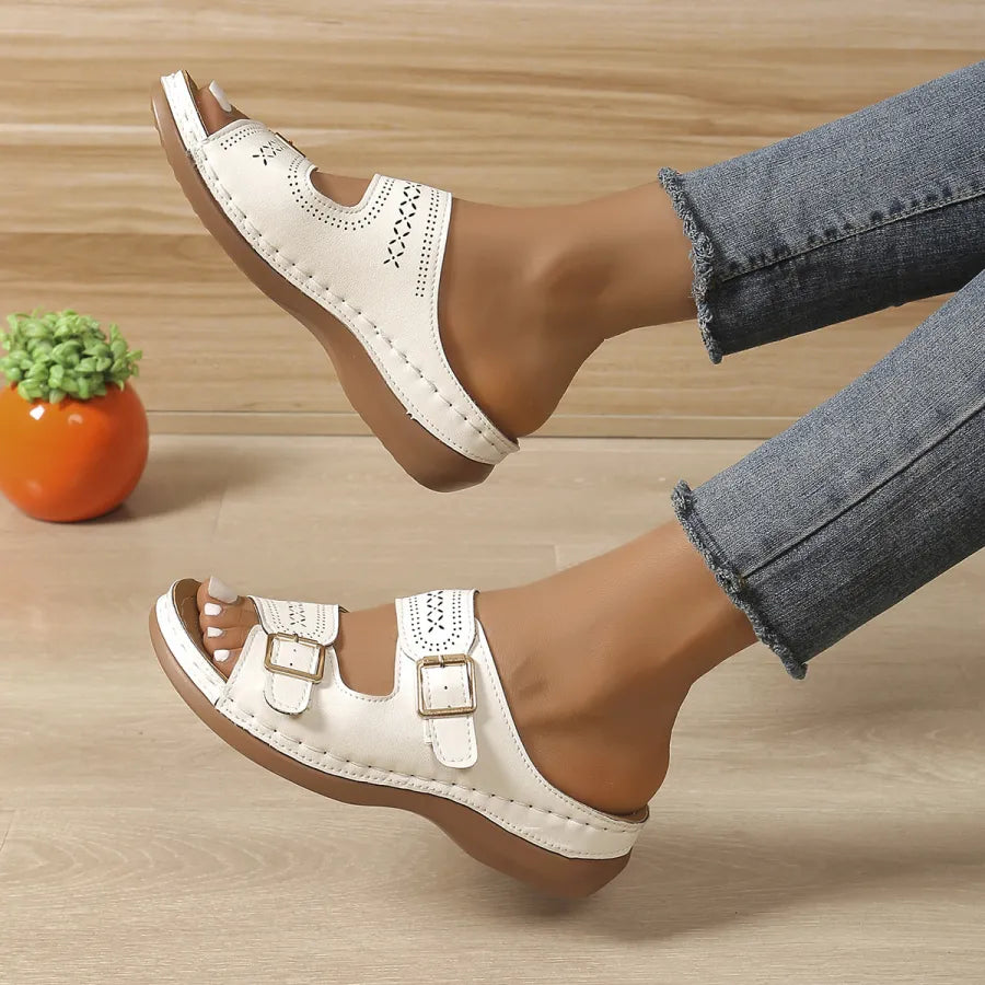 Mara™ | Orthopedische sandalen met sleuf en verstelbare breedte