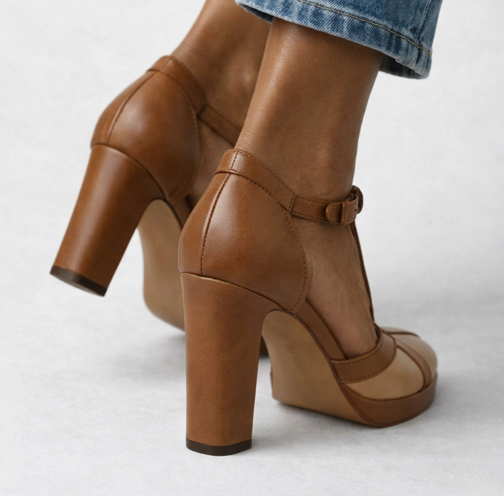Maëlyne™ — Retro-style pumps with elegant, ergonomic support