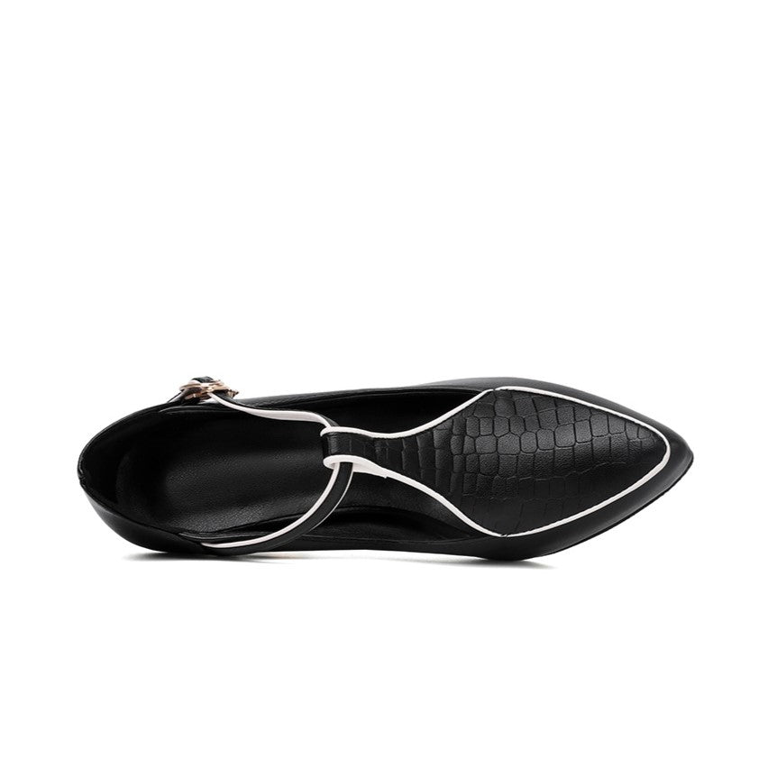Aurora – Jeweled T-Bar Pumps
