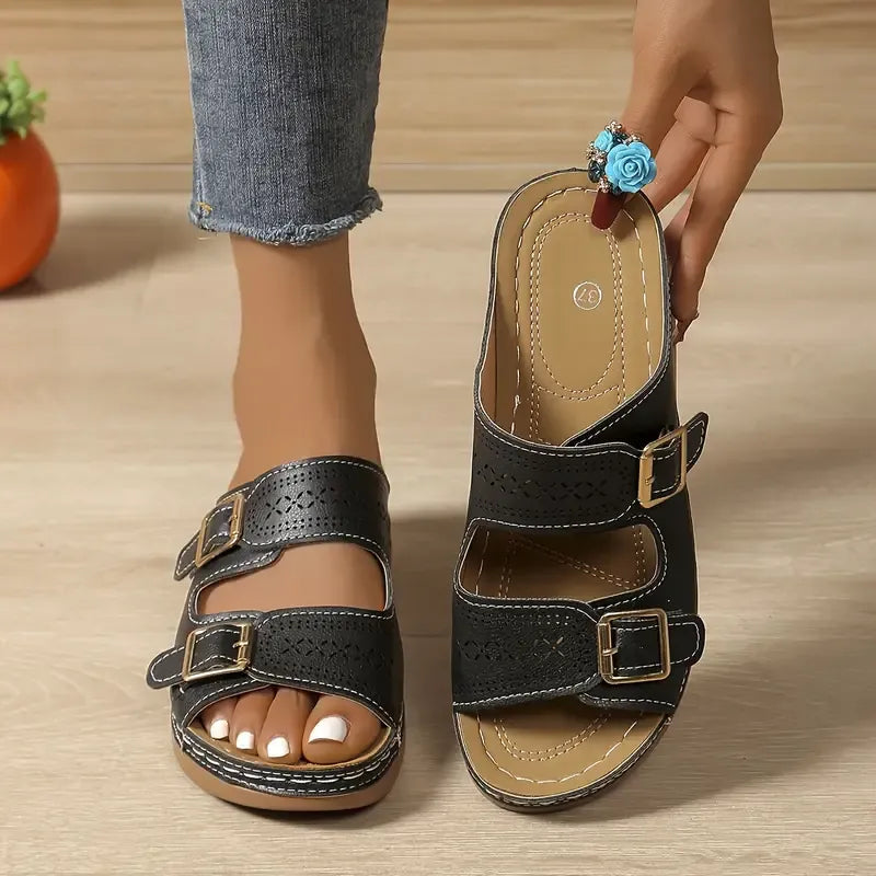 Mara™ | Orthopedische sandalen met sleuf en verstelbare breedte