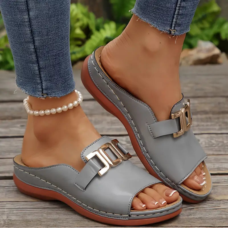 Sarah - Comfortable women's wedge sandals