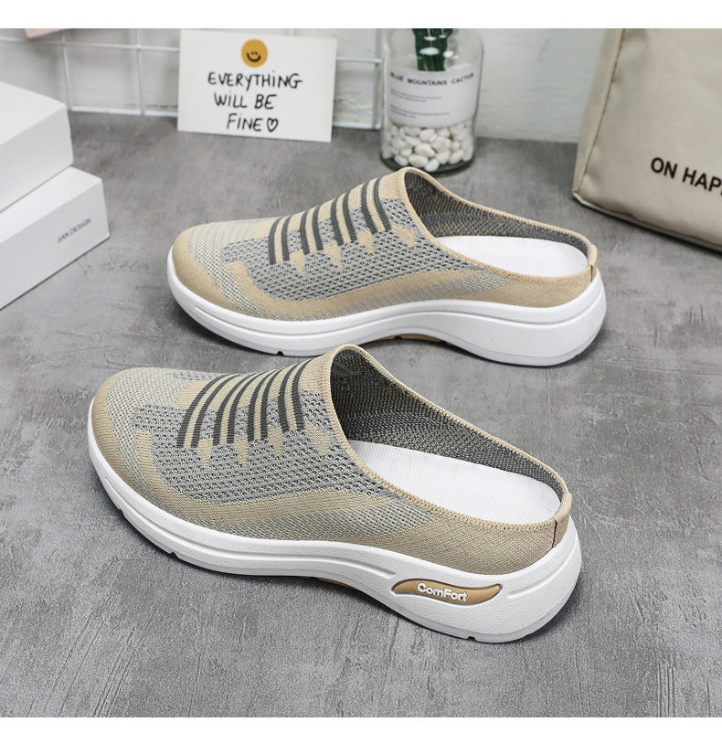 Alice - Comfortable and lightweight women's slip-on mesh sneakers