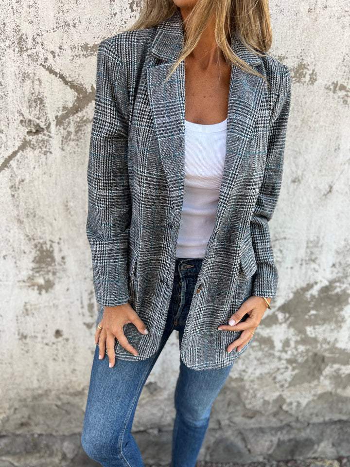 Annabella | Casual Geruite Blazer