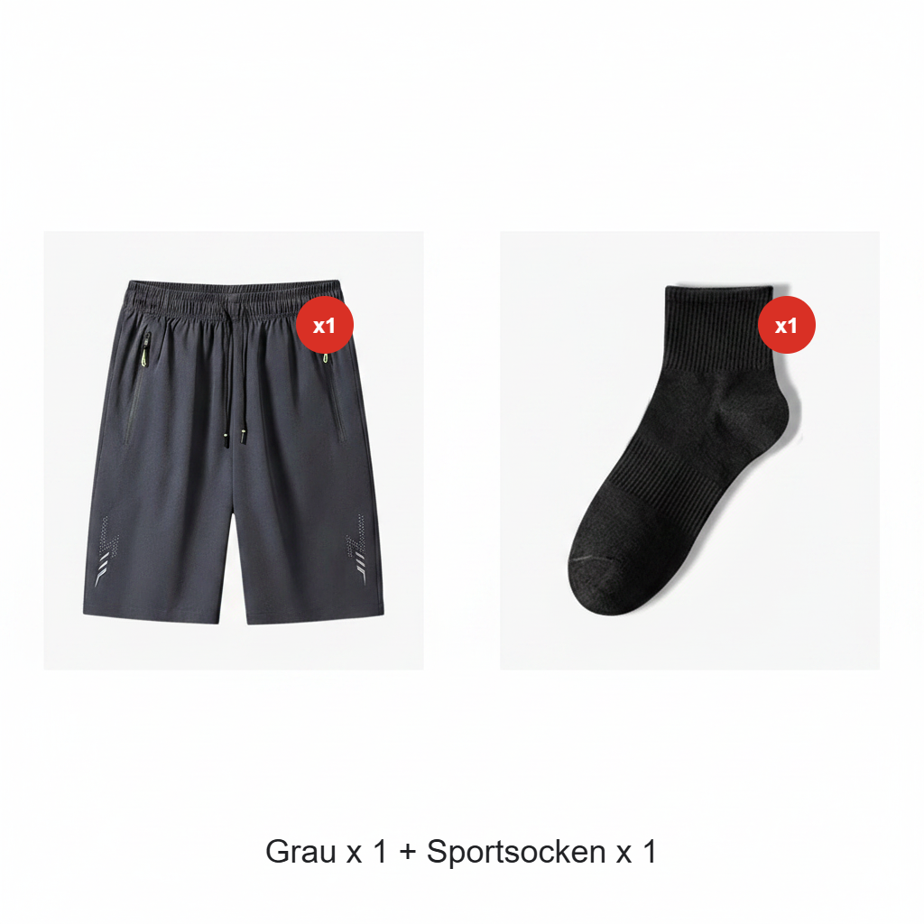 Bram | Sneldrogende sportshorts voor heren