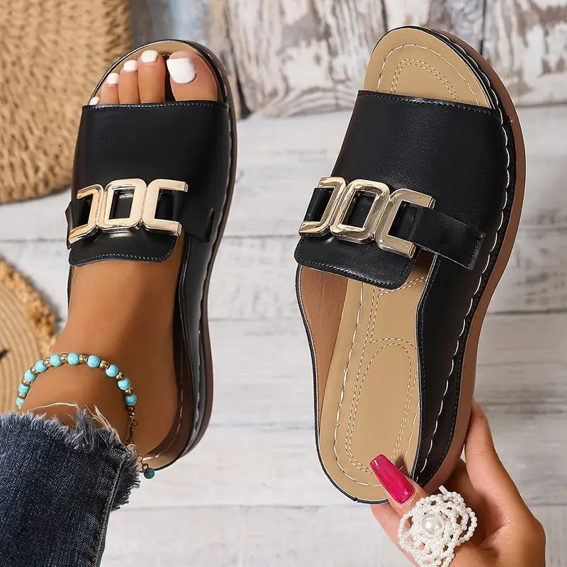 Sarah - Comfortable women's wedge sandals