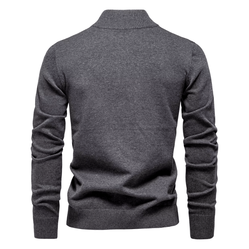 Daan I Pullover met zip