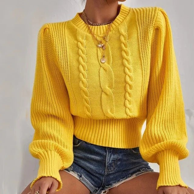 Delilah™ l Gebreide Twist Sweater