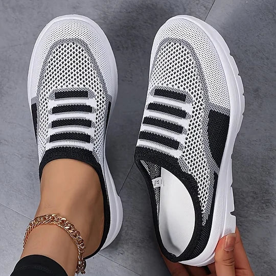 Alice - Comfortable and lightweight women's slip-on mesh sneakers