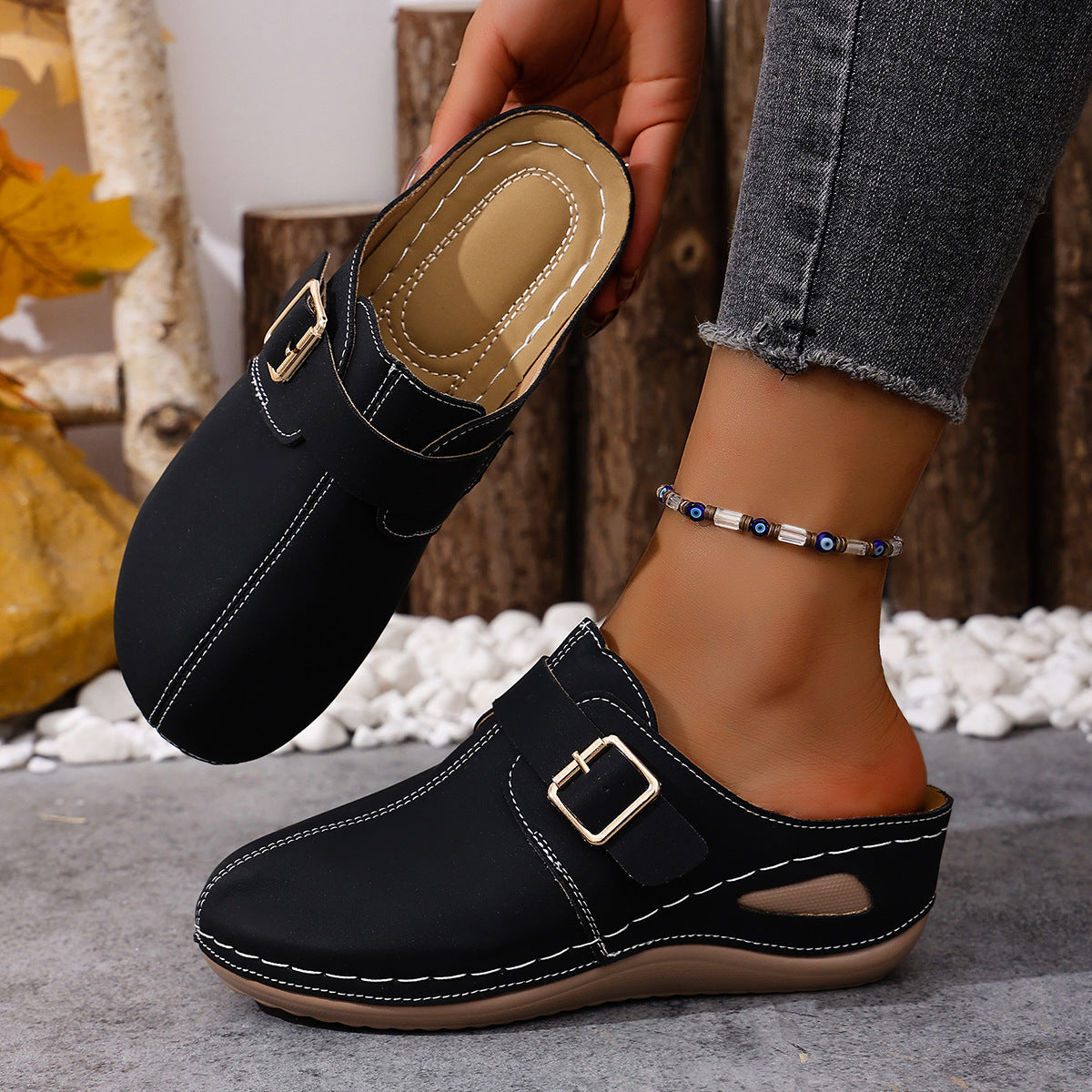 Nicole - Summer sandals – lightweight and comfortable slip-on