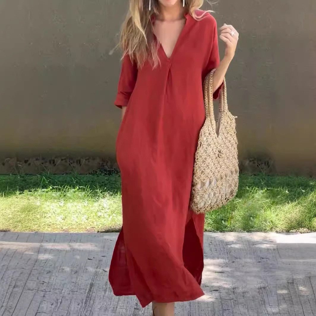 Elisara | Zomerjurk met zakken