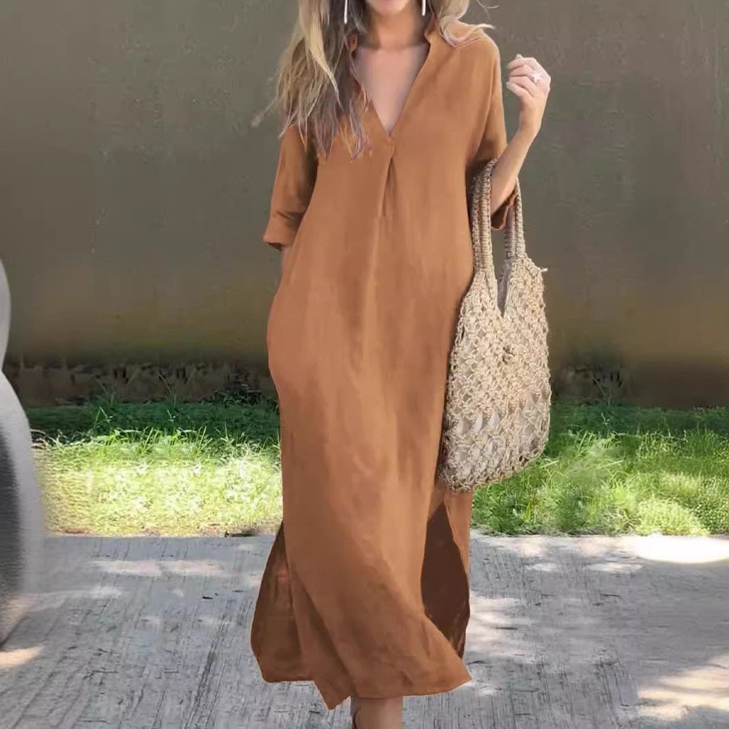 Elisara | Zomerjurk met zakken