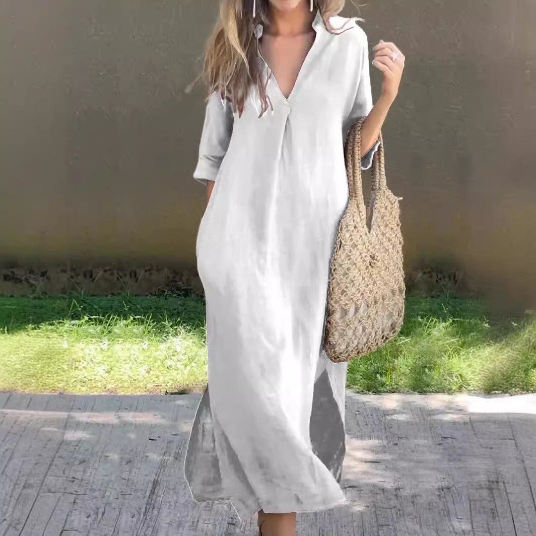 Elisara | Zomerjurk met zakken