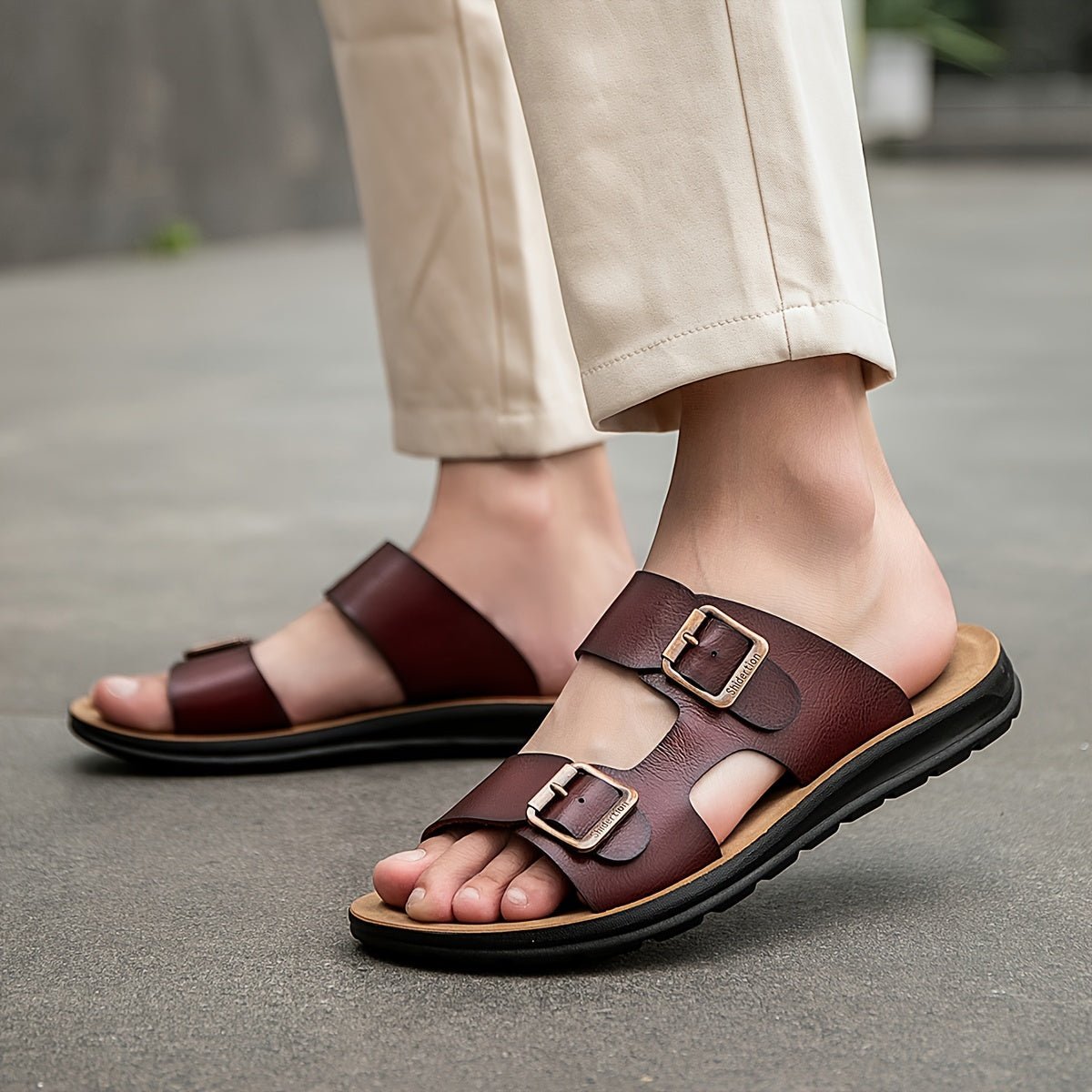 Gabriel Verstelbare Orthopedische Heren Sandalen