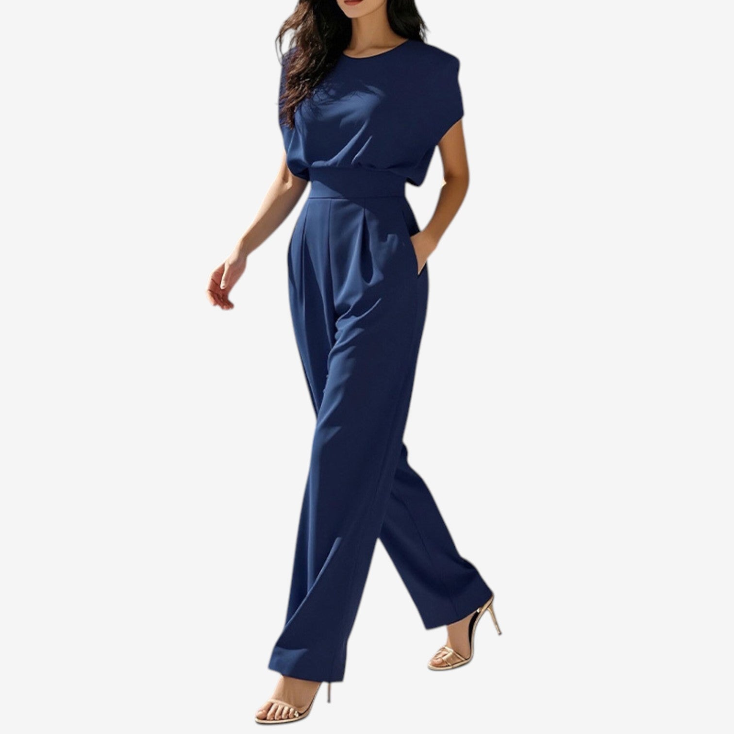 Wiera | Jumpsuit with a belt