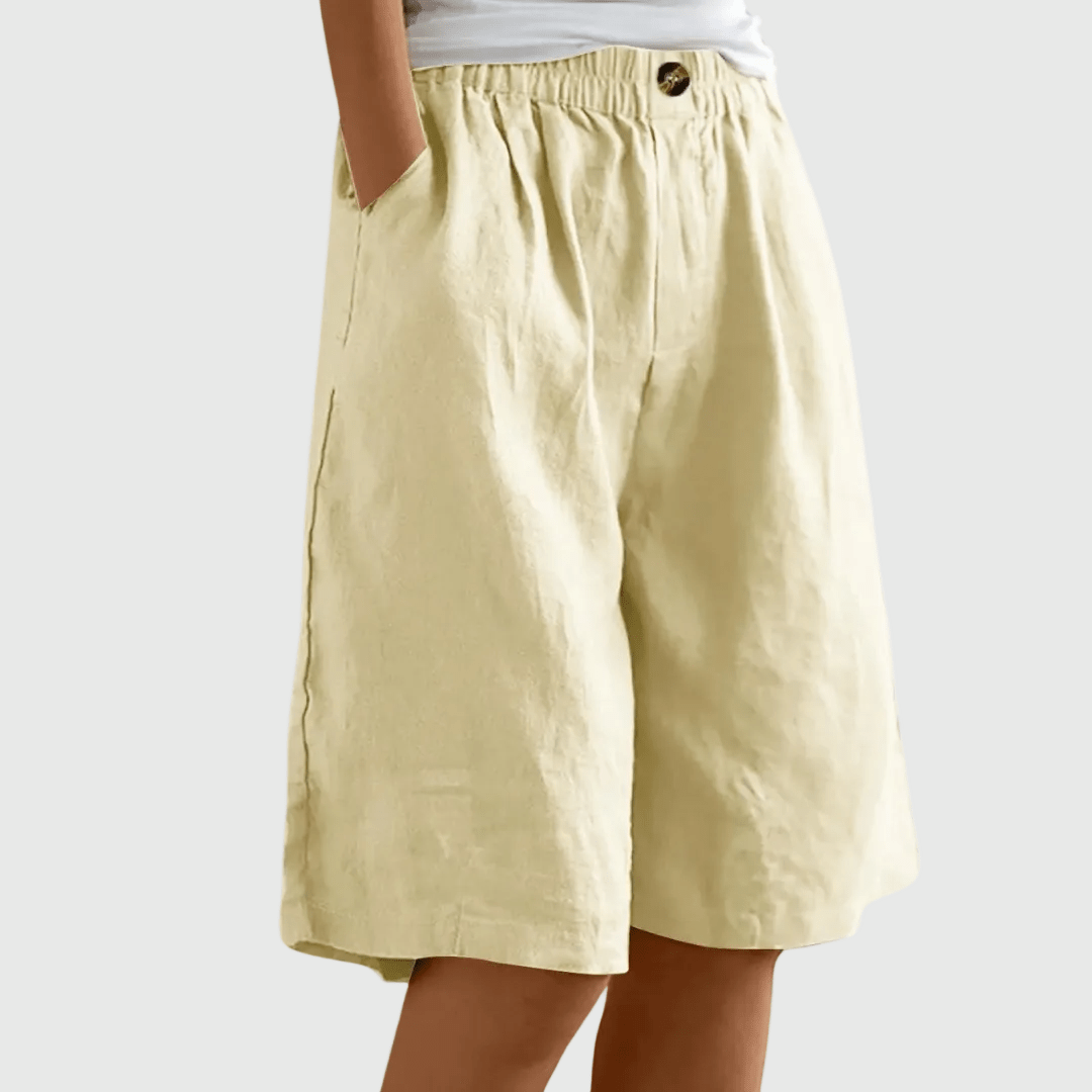Indy | Katoenen Shorts met Relaxte Pasvorm