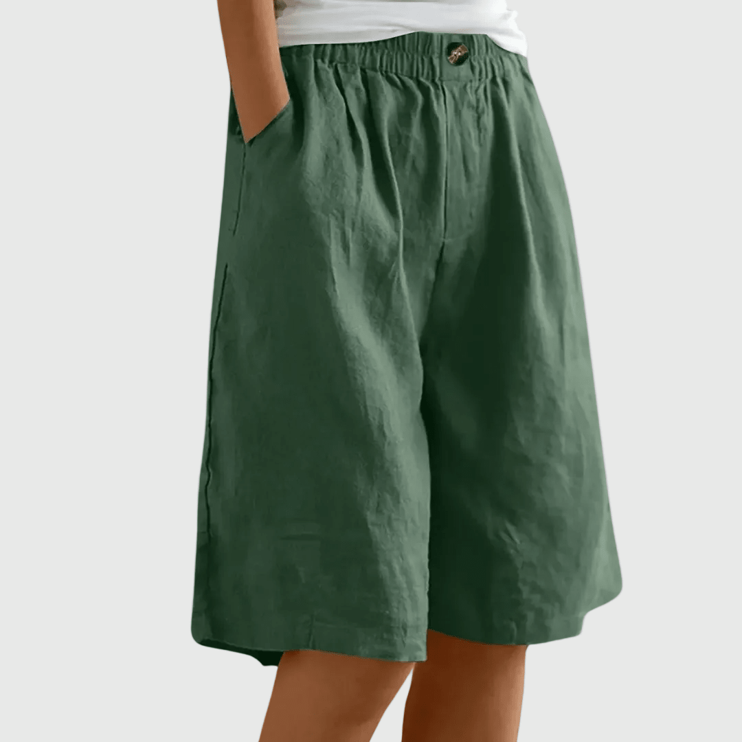 Indy | Katoenen Shorts met Relaxte Pasvorm