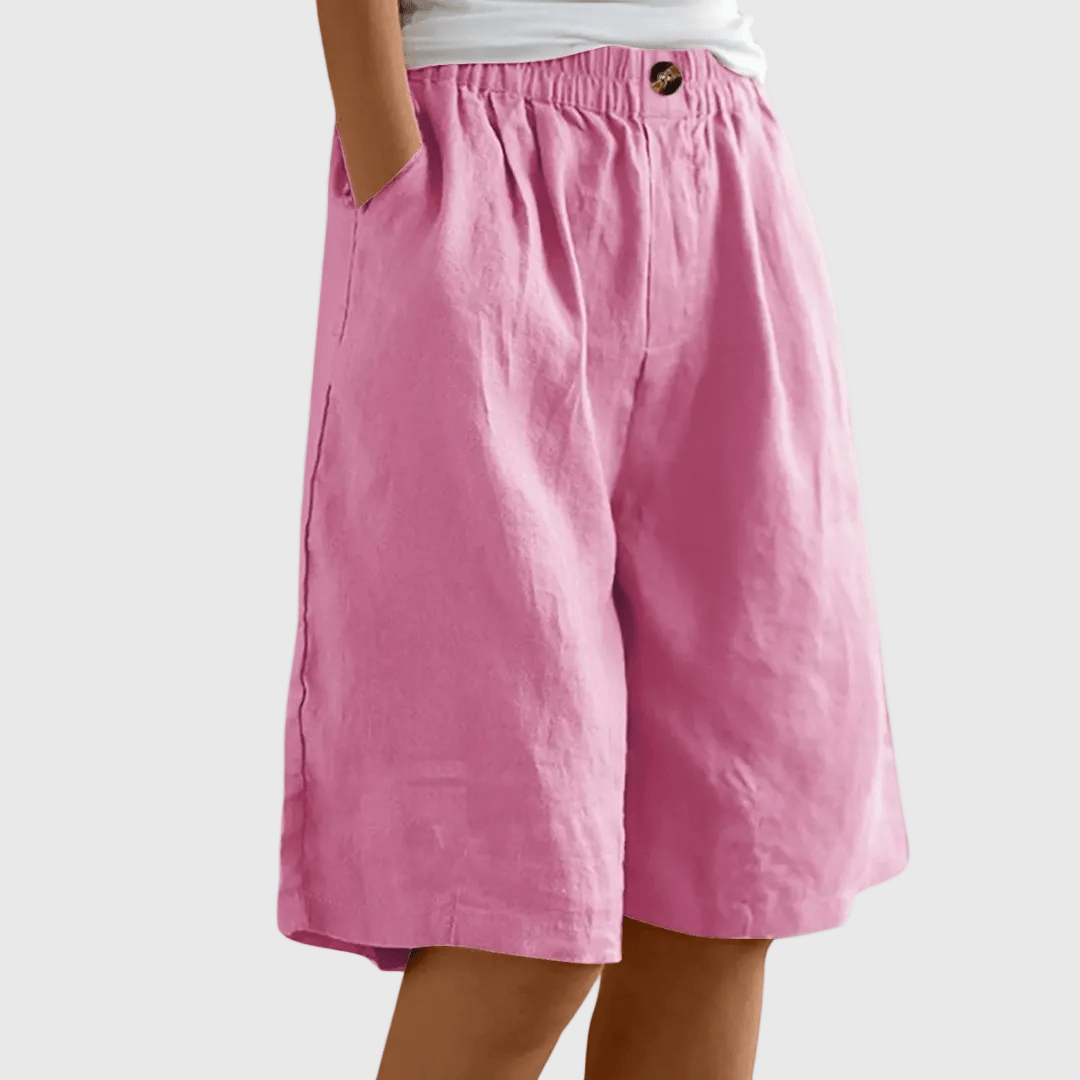 Indy | Katoenen Shorts met Relaxte Pasvorm
