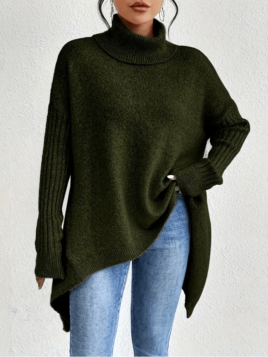 Isabelle | Elegante Oversized Coltrui met Warme Binnenvoering