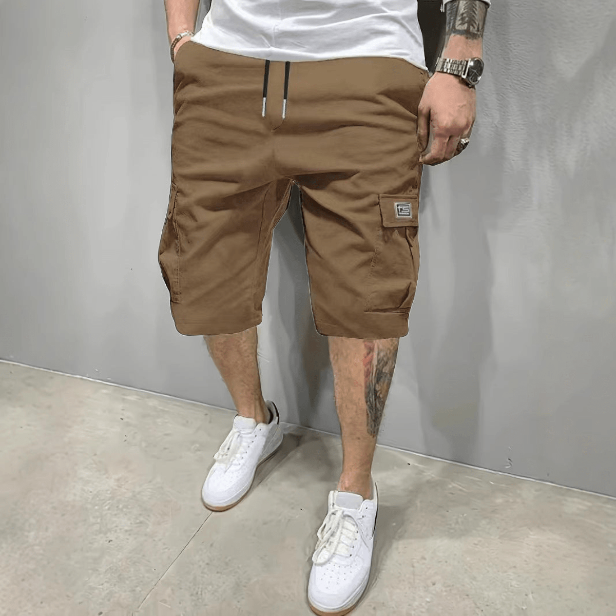 Marcus | Casual Heren Cargoshorts