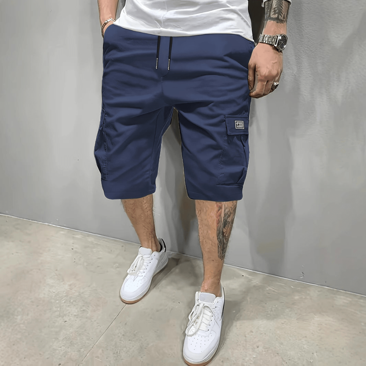 Marcus | Casual Heren Cargoshorts