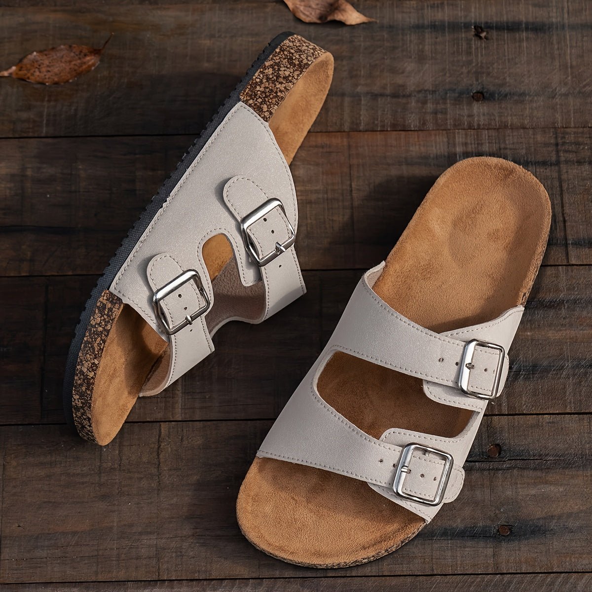 Nicolas Verstelbare Heren Sandalen met Antislipzool