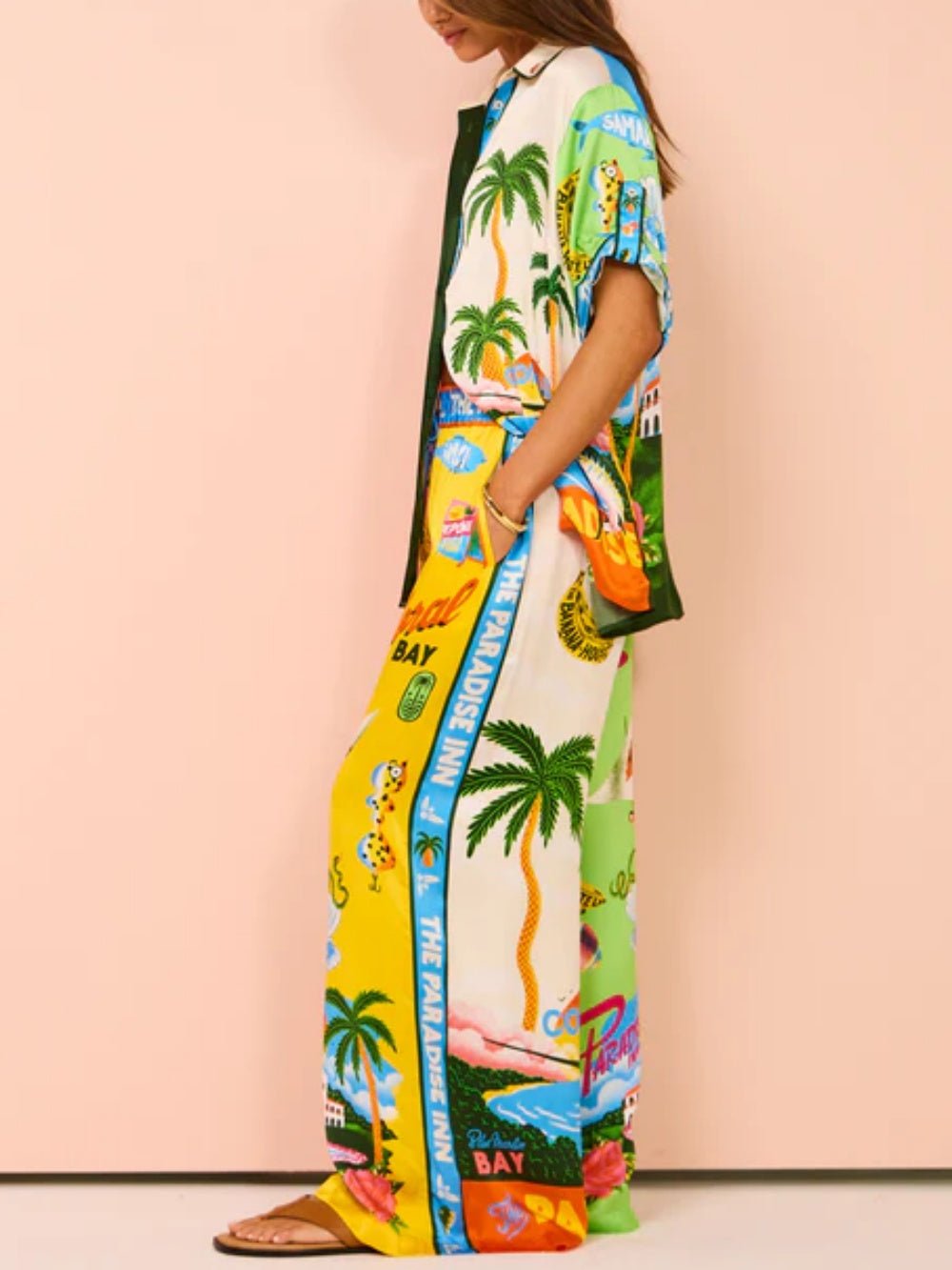 Florence | Elegante Dames Kledingset met Zomerse Print