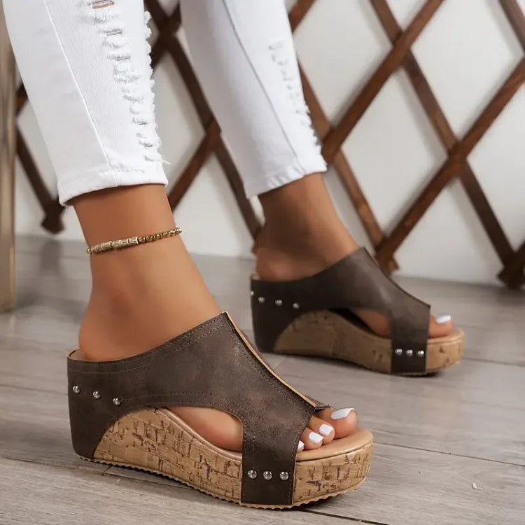 Senna | Elegante en Comfortabele Sandalen met Dikke Hak